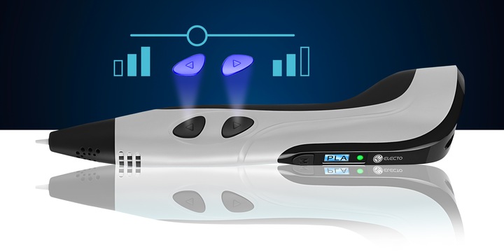 DŁUGOPIS 3D DLA DZIECI WERSJA PRO DRUKARKA MAGICZNY 3D + WKŁADY 160 METRÓW