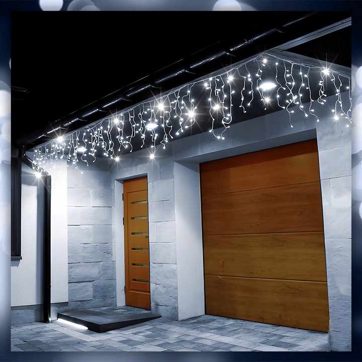 SOPLE LAMPKI CHOINKOWE ŚWIATEŁKA 500 LED 23,5M GRUBY KABEL FLASH ZEWNĘTRZNE