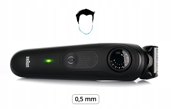 MASZYNKA DO WŁOSÓW ZAROSTU BRODY BRAUN SERIES 7 FULL MetalBlade - LIMITPACK