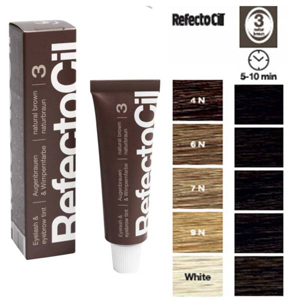 Zestaw REFECTOCIL Henna brąz Liquid 3% kieliszek