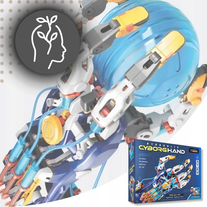 Zabawki Dla Dzieci Interaktywne Edukacyjne Robot Hydrauliczna Ręka Cyborga