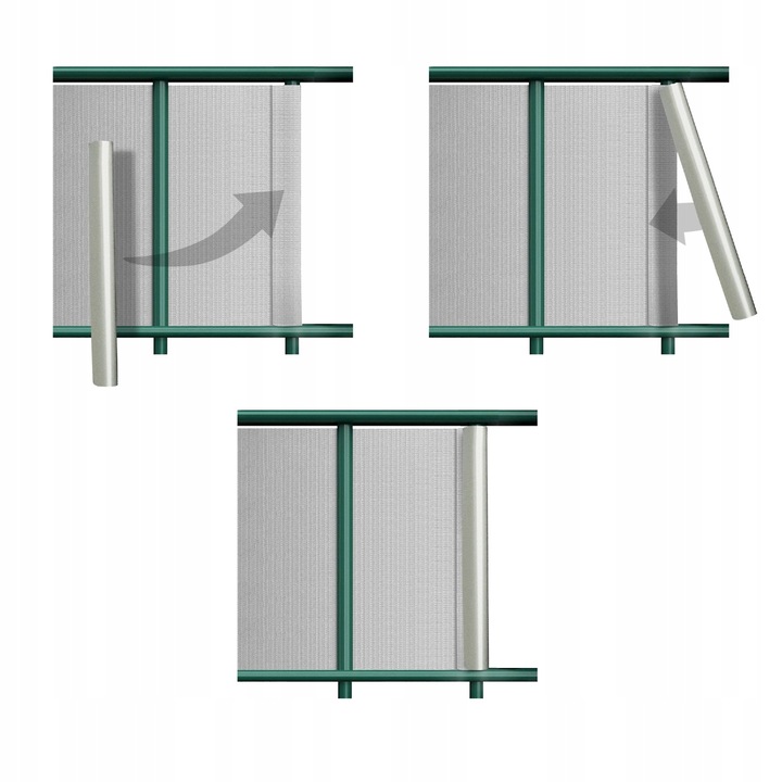 TAŚMA OGRODZENIOWA SZARA 19CMX35M UV+ OSŁONA NA OGRODZENIA PANELOWE 3D PŁOT