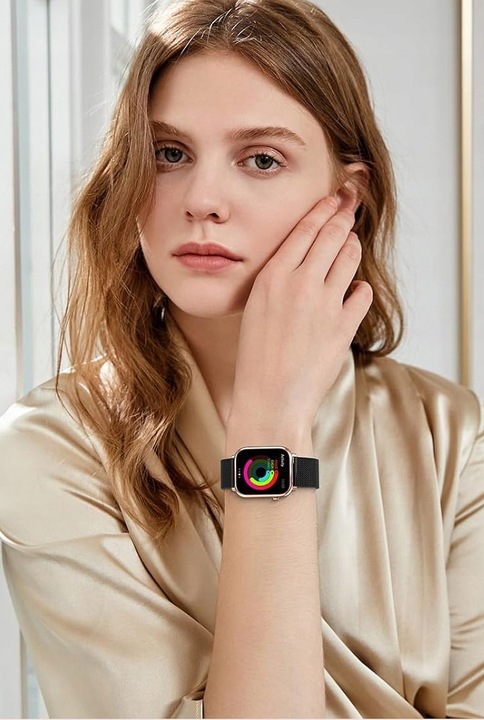 Zegarek Damski Smartwatch 380MAH ROZMOWY AMOLED Z Pomiar Cukru Ciśnienie