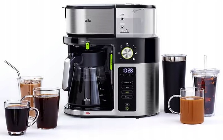 Ekspres do kawy przelewowy Braun KF9050 BK (P)