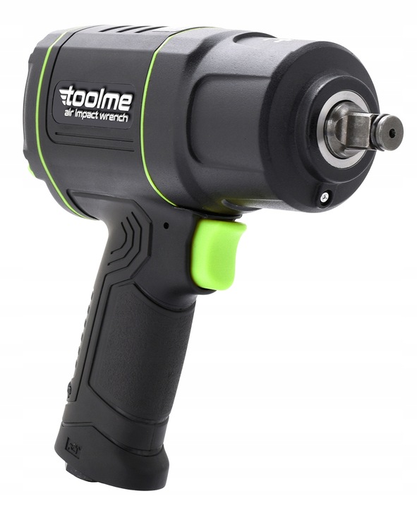 KLUCZ UDAROWY pneumatyczny KOMPOZYTOWY Z Udarem do KÓŁ 1850Nm Toolme TM080