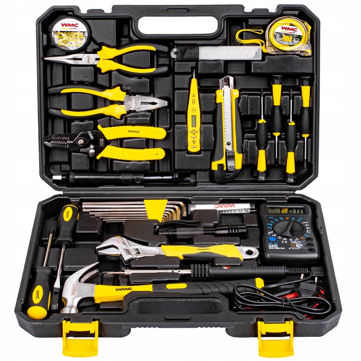 ZESTAW NARZĘDZI DLA ELEKTRYKA KLUCZ MIERNIK PRĄDU