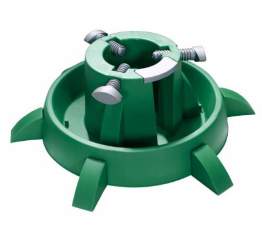 STABILNY STOJAK CHOINKOWY XS DO CHOINEK 3 METRÓW ZIELONY