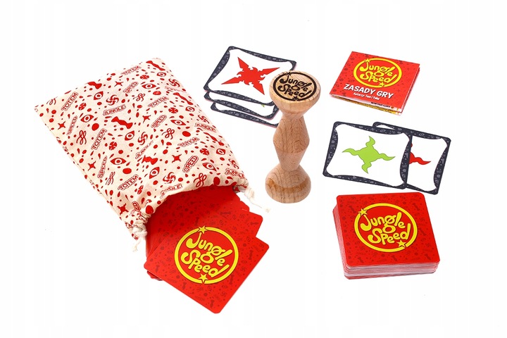 JUNGLE SPEED ECO EKOLOGICZNA ZRĘCZNOŚCIOWA NOWA EDYCJA GRA TOWARZYSKA REBEL