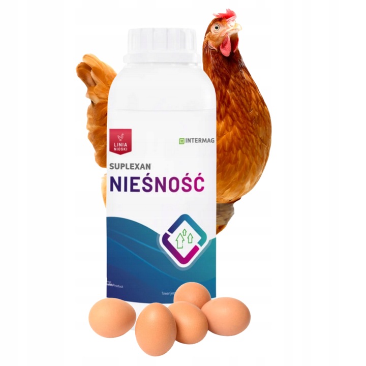 SUPLEXAN NIEŚNOŚĆ 1 l Witaminy dla Kur Niosek Poprawiają Nieśność