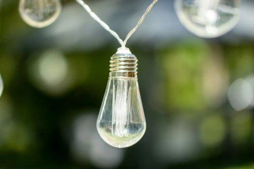 Girlanda SOLARNA OGRODOWA 20x LED ŻARÓWKI XXL