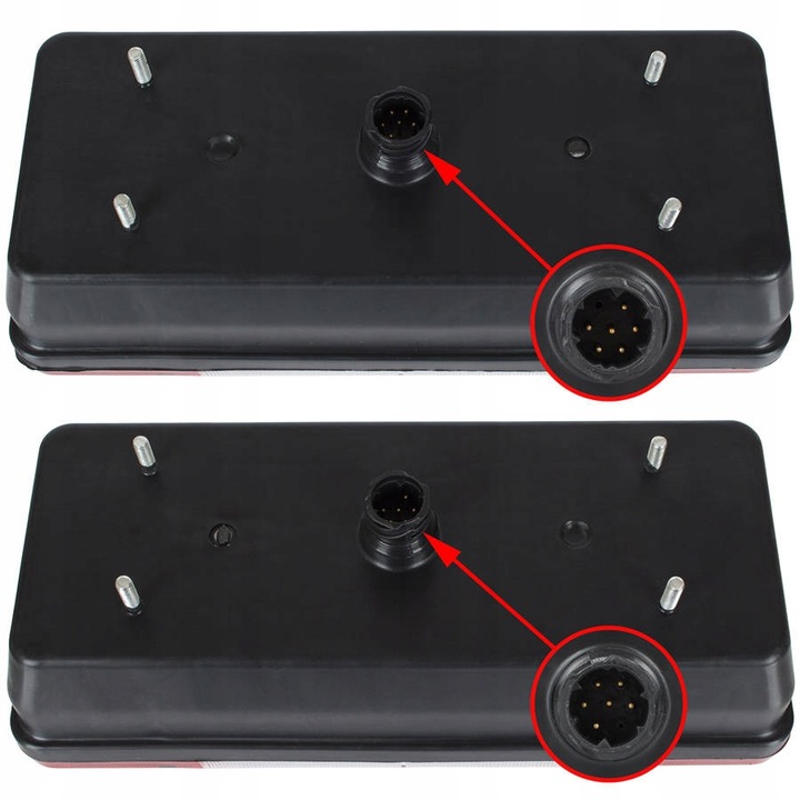 Lampa Tylna Lewa i Prawa Komplet 2 szt do Iveco Daily 2006-2014