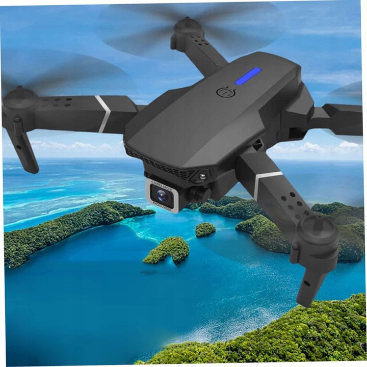 RC DRON Z KAMERĄ DRON 4K PODWÓJNY APARAT WIFI UTRZYMYWANIE WYSOKOŚCI 2.4GHZ