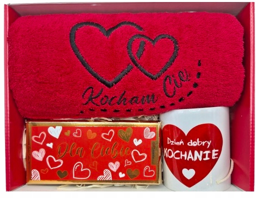 Prezent Na Walentynki Zestaw Czekolada