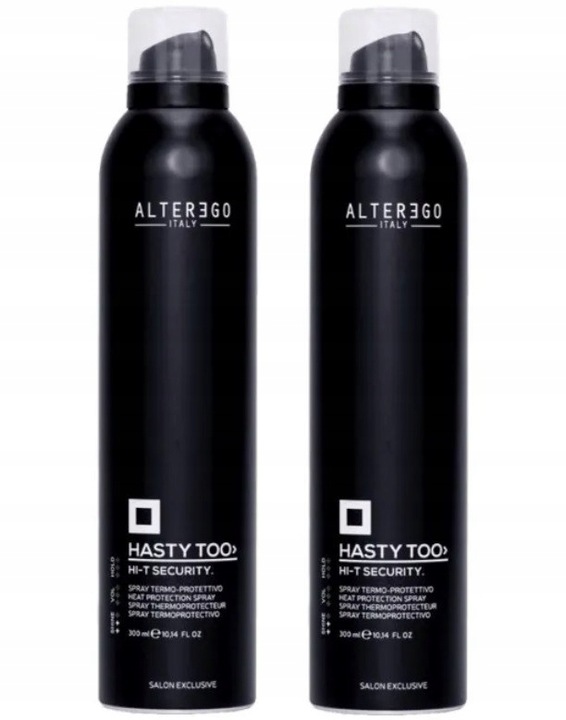 2x ALTER EGO Spray termoochronny HASTY TOO HI-T SECURITY 300ml + Gratis