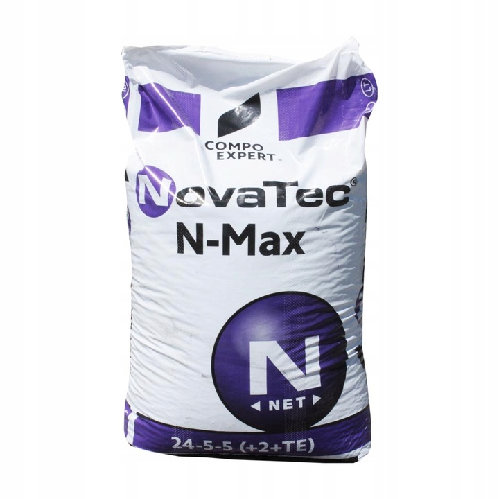 Compo Expert Novatec N-max 25kg Nawóz do Trawy Szybki Wzrost 24-5-5
