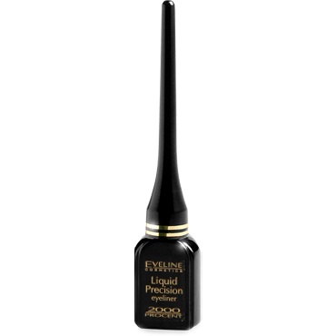 Eveline Eyeliner Liquid Precision 2000% Czarny Mat