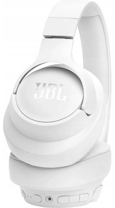 BIAŁE SŁUCHAWKI NAUSZNE Bezprzewodowe JBL Tune 770NC ANC Bluetooth