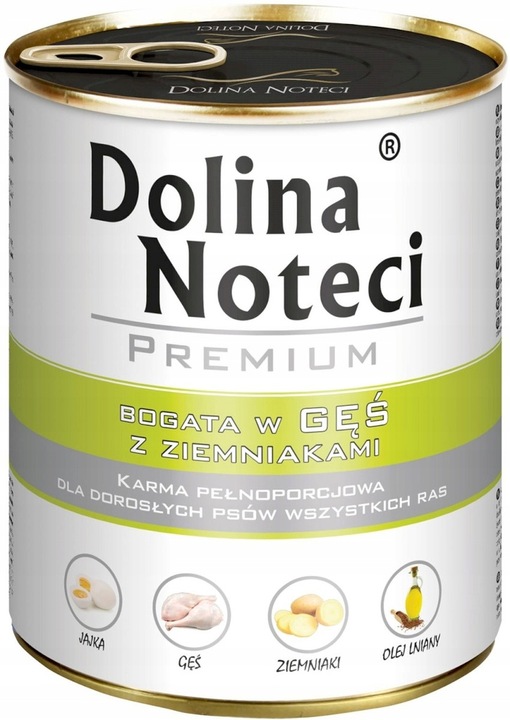 DOLINA NOTECI PREMIUM Mokra karma dla psa MIX smaków 10x800g bez kurczaka