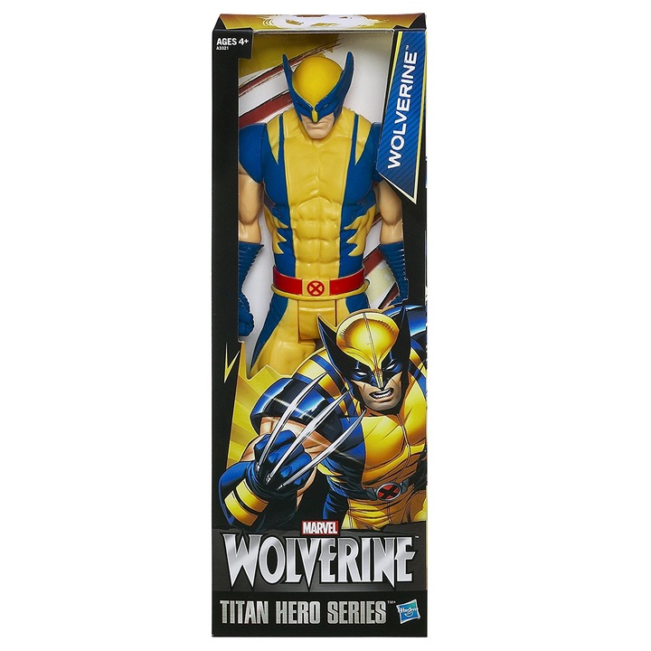 HASBRO WOLVERINE RUCHOMA FIGURKA 30cm X-MAN MARVEL