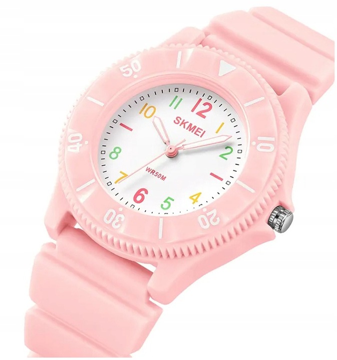 Zegarek dziecięcy SKMEI analogowy czytelna tarcza czarny