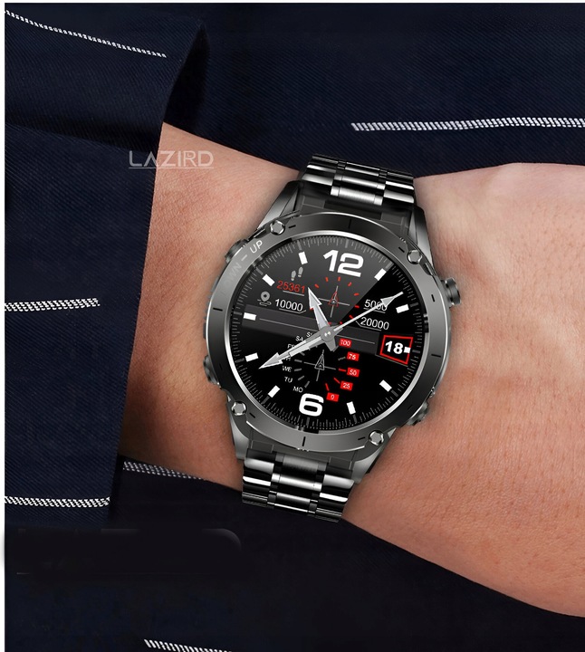 SMARTWATCH MĘSKI ZEGAREK GPS 730 MAH KOMPAS ROZMOWY LATARKA AMOLED PL