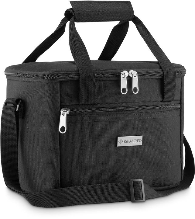 Torba termiczna na lunch box na jedzenie mała śniadaniowa na ramie ZAGATTO