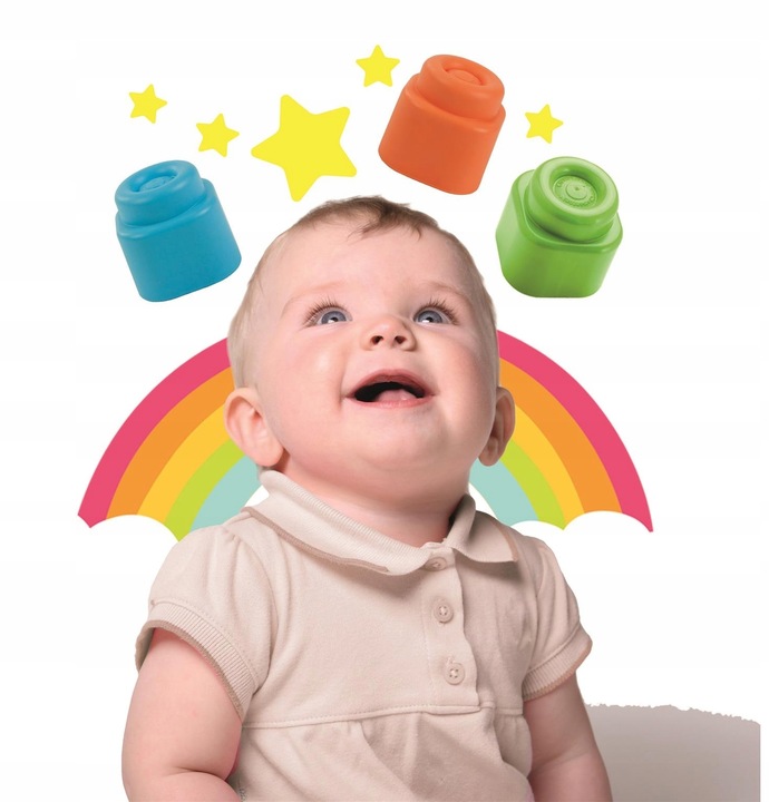 Clementoni: Soft Clemmy - Woreczek z 40 Klockami