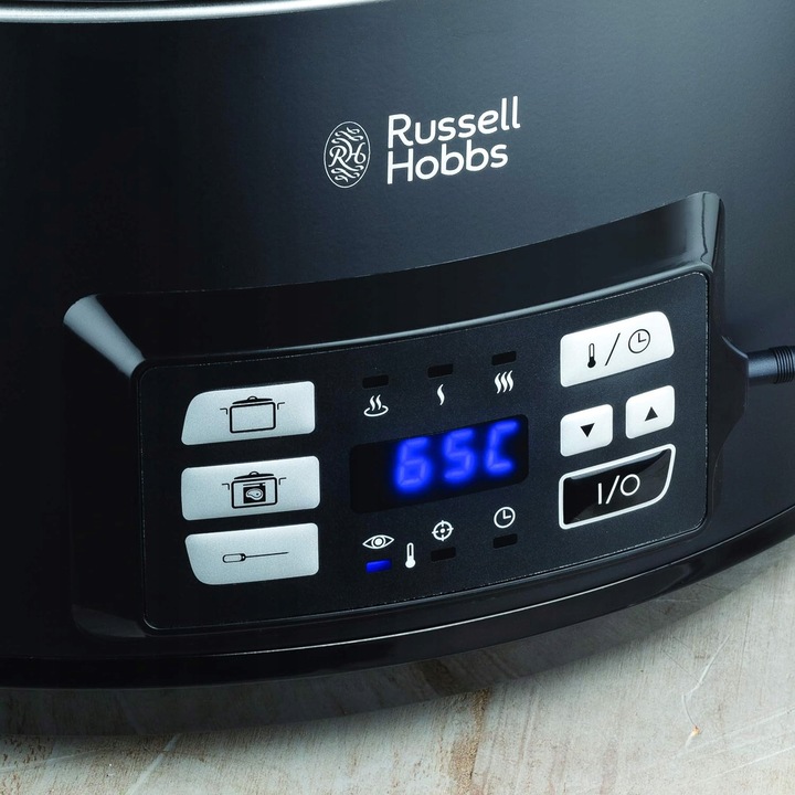 Wolnowar 3w1 Russell Hobbs Slow Cooker 6,5l Slow Cooker, Sous Vide