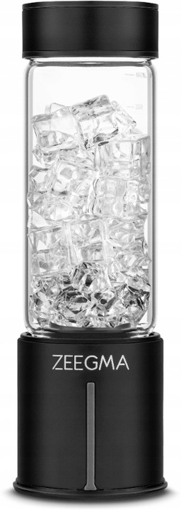 Blender Przenośny Bezprzewodowy DUŻY 465ml 300W ZEEGMA Go Plus CZARNY