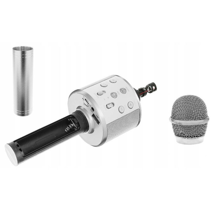 Mikrofon bezprzewodowy karaoke - bluetooth głośnik