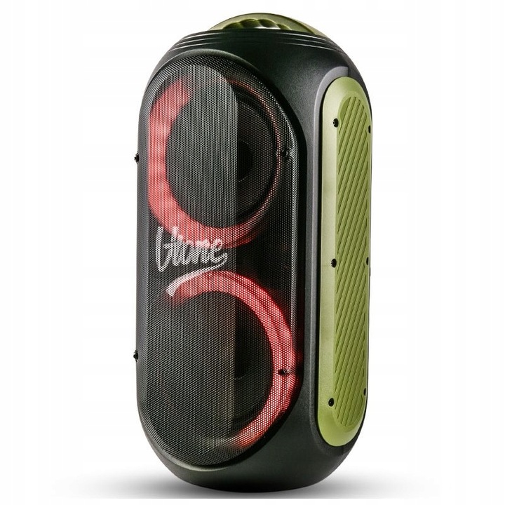 GŁOŚNIK BLUETOOTH USB SD FM AUX PRZENOŚNA KOLUMNA BOOMBOX KARAOKE MIKROFON