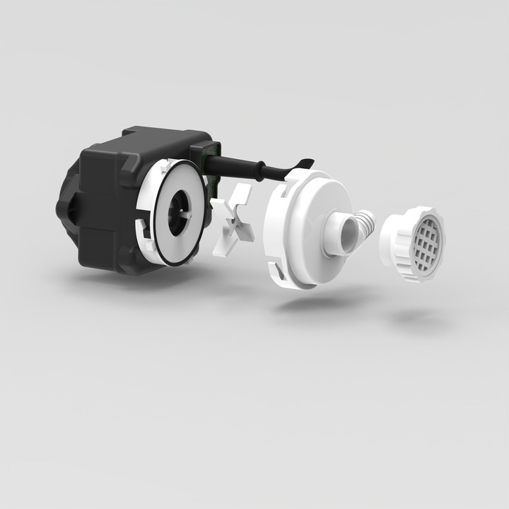 Pompa pompka wody S3 P3 BATTIPAV do przecinarki piły wiertnicy 1560L/h 60W