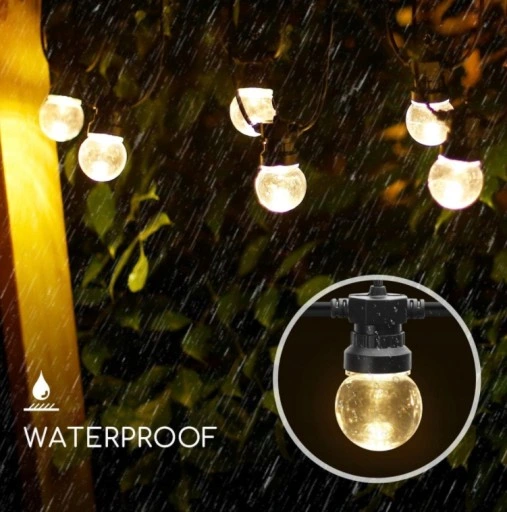 GIRLANDA LAMPKI SIECIOWE SZNUR 8M 10Żar na TARAS L