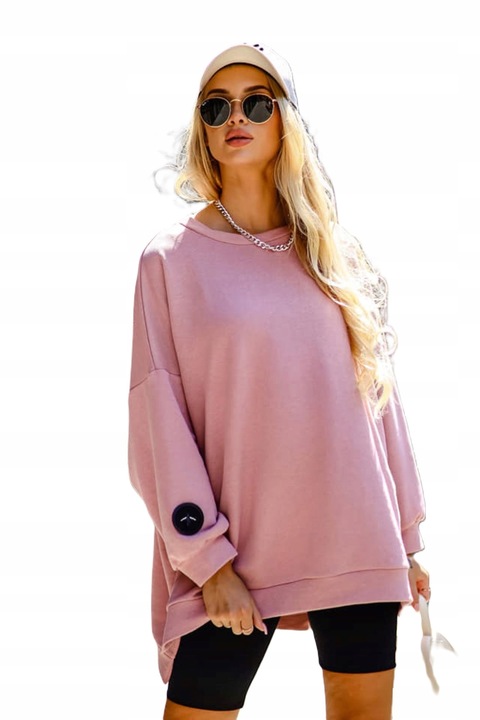 Bluza oversize mucha różowa Me Gusta