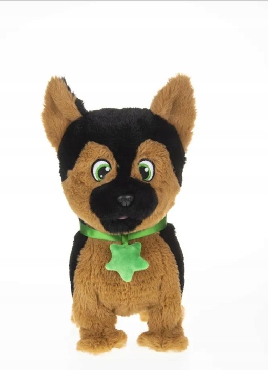 Luppy Luv owczarek niemiecki interaktywny piesek MAX chodzi szczeka