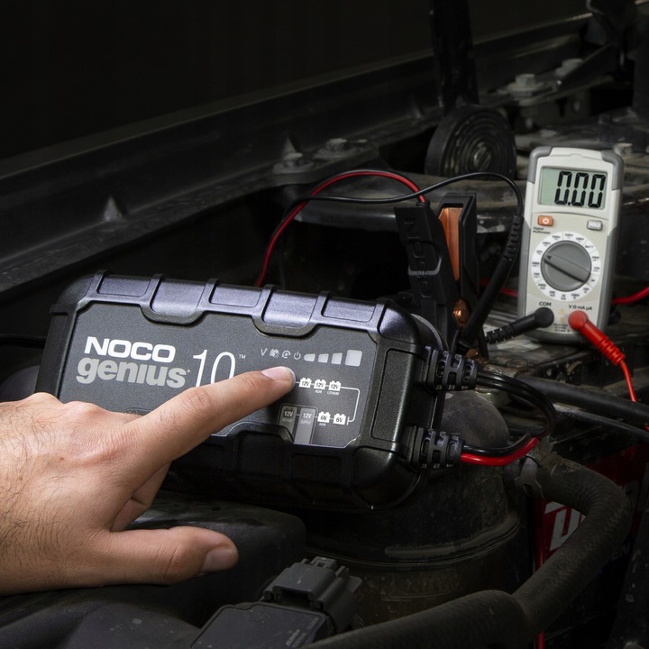 INTELIGENTNA ŁADOWARKA PROSTOWNIK NOCO GENIUS 10 EU 10A 6/12V
