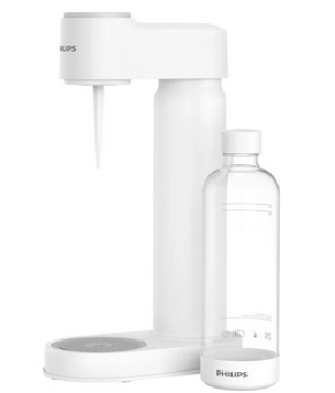 Saturator do gazowania wody PHILIPS ADD4901WH butelka 1l soda biały