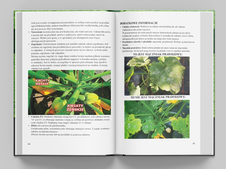 Książka infouprawa JAK UPRAWIAĆ WARZYWA + Kalendarz Warzywnika 2024