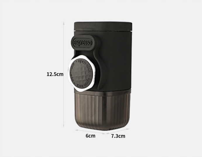 Przenośny ręcznie prasowany ekspres do kawy na zewnątrz