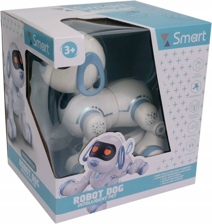 Pies Robot Zdalnie Sterowany Interaktywny Programowanie Sztuczki Szczeka