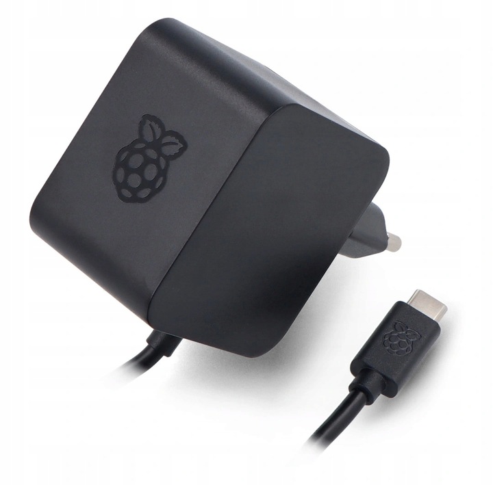 Raspberry Pi 27W USB-C Power Supply - oficjalny zasilacz USB C 5,1V / 5A