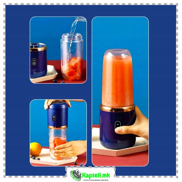 SHAKER BLENDER PRZENOŚNY BIDON KUBEK SUPER OSTRZA