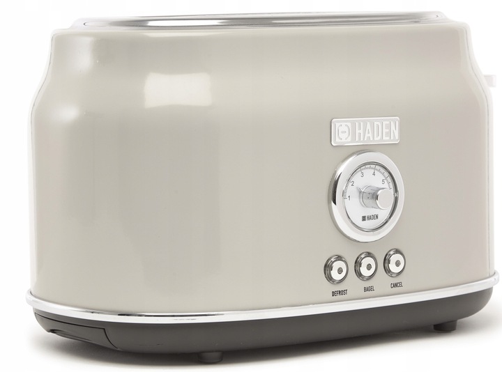 Toster Haden Dorset HAD209214 815W 6 stopni opiekania Tacka Popielaty
