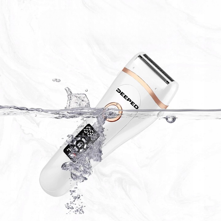 GOLARKA DAMSKA depilator trymer maszynka do ciała bikini nóg pach 3 w 1 USB