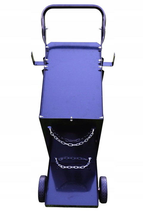 WÓZEK SPAWALNICZY DO SPAWANIA Z PÓŁKĄ NA BUTLĘ 3 PÓŁKI MOBILNY UDŹWIG 60 KG