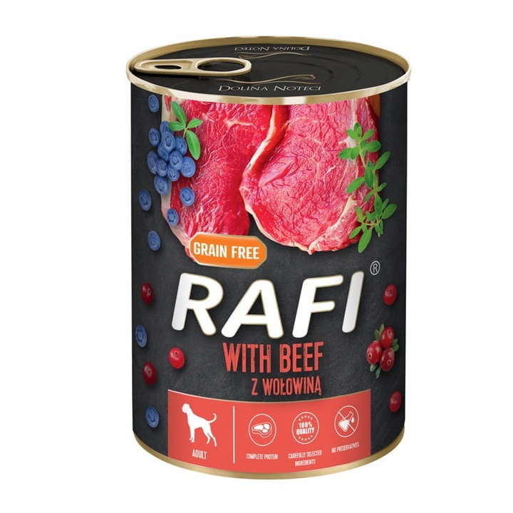 Rafi Premium MIX SMAKÓW Mokra karma dla psa 20x400g