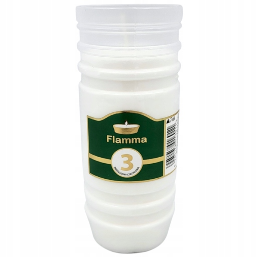 Wkłady do Zniczy Parafinowe Całoroczne Znicze 3 Dni 72 h Wersja Jesienna