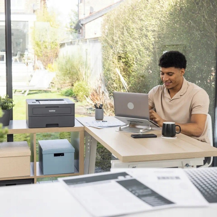 Drukarka laserowa A4 mono BROTHER HL-L2442DW, duplex, sieć Wi-Fi, 36M GW PL