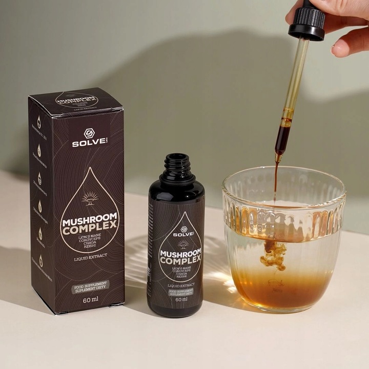 Mushroom Complex (4 grzyby) w kroplach 60ML