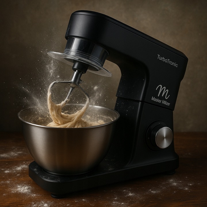 PLANETARNY ROBOT KUCHENNY MIKSER PREMIUM LINE MOCNY 1200W 6,5L TURBOTRONIC